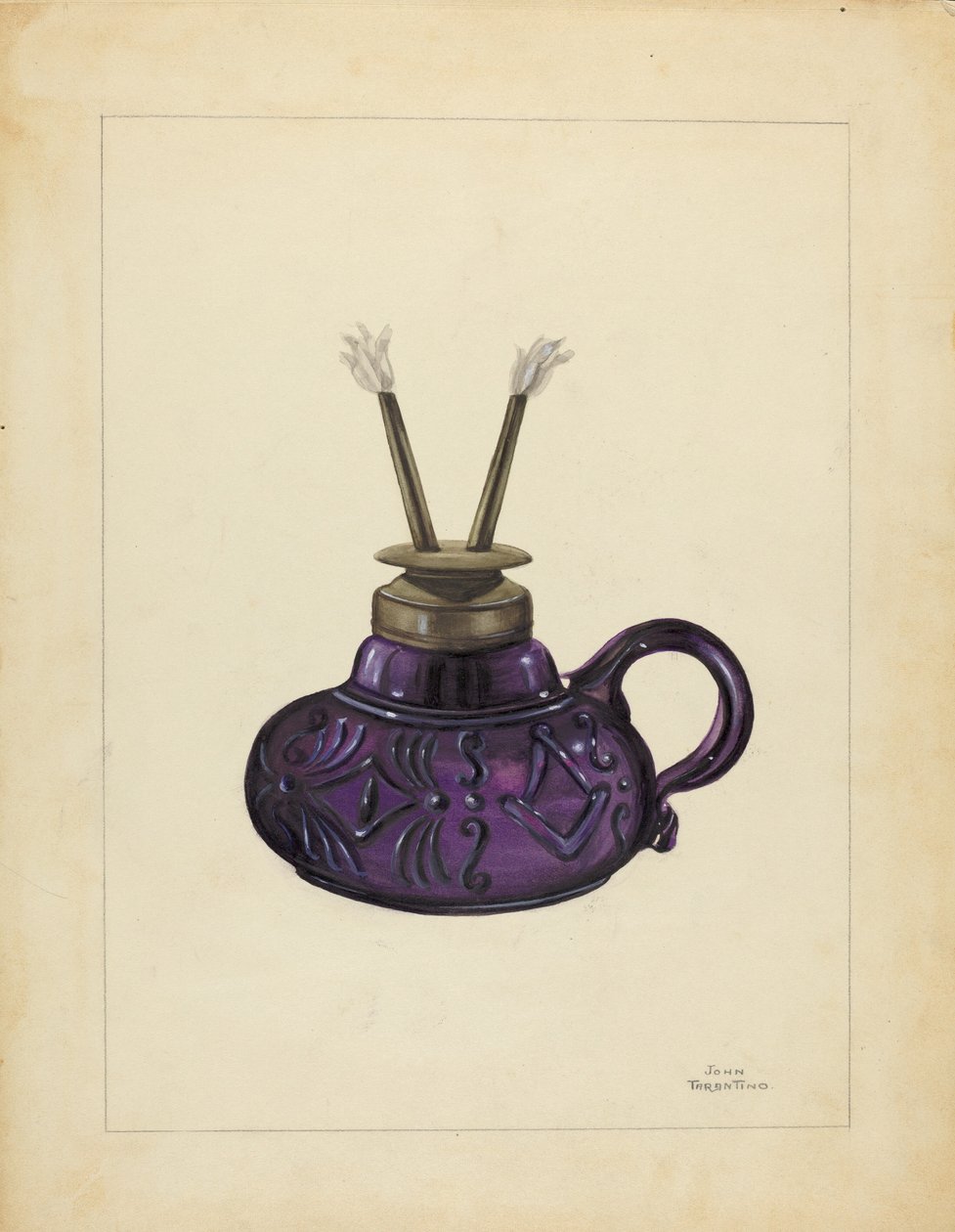 المصباح ، ج. 1940. بواسطة جون تارانتينو