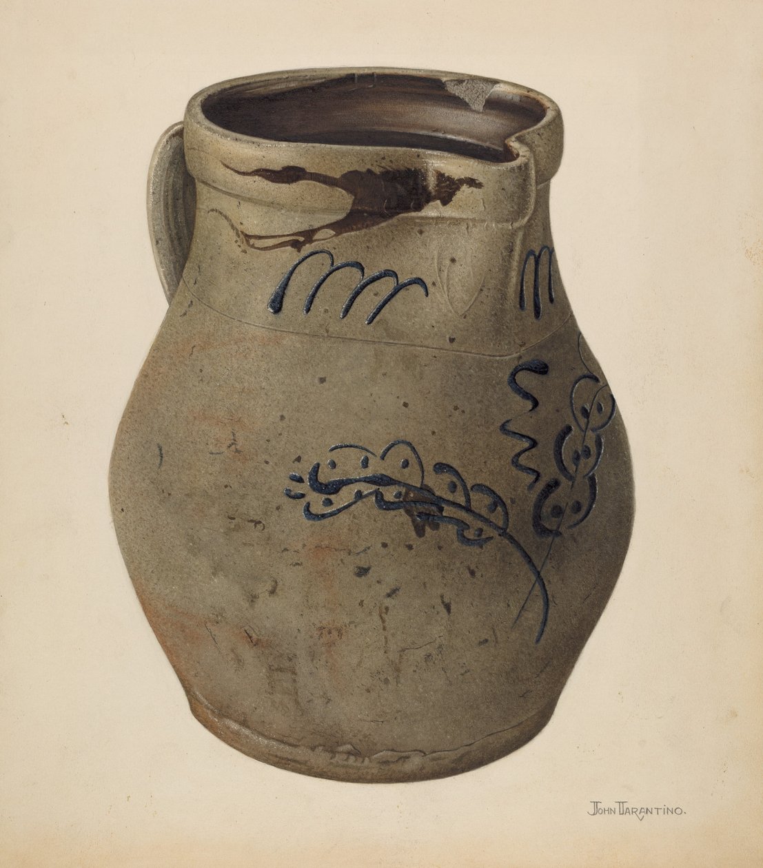 إبريق ، ج. 1940. بواسطة جون تارانتينو