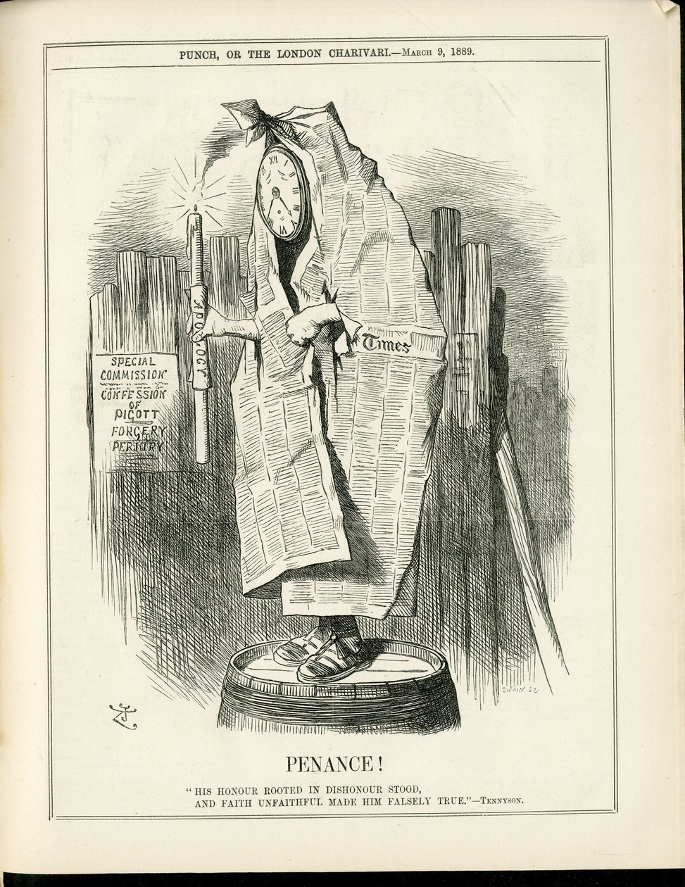 رسم توضيحي لجون تينيل (1820-1914) في بانش بواسطة جون تينيل