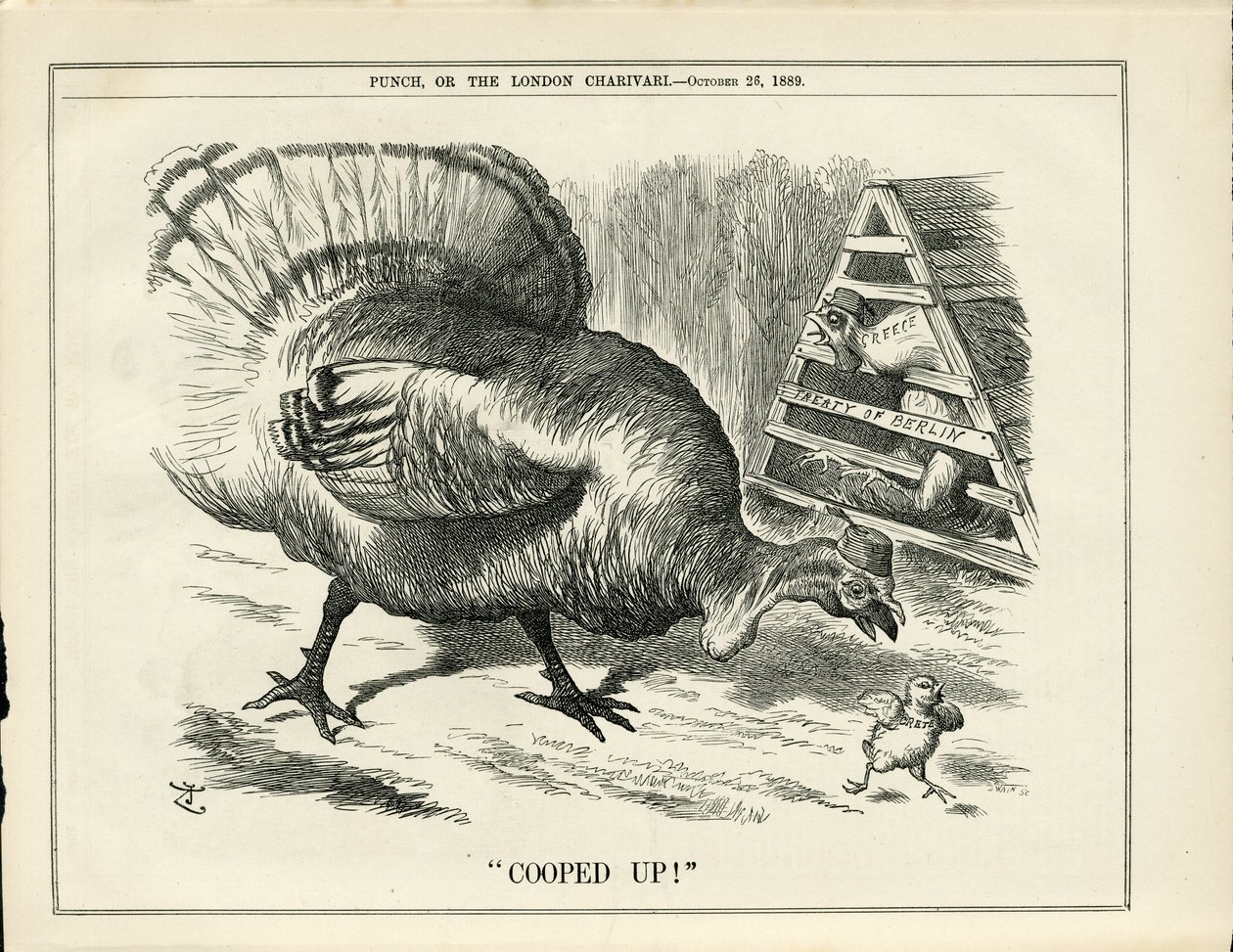 Illustration of John Tenniel (1820-1914) in Punch بواسطة جون تينيل