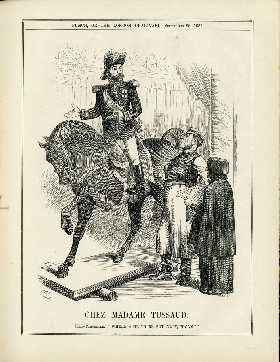 Illustration of John Tenniel (1820-1914) in Punch بواسطة جون تينيل