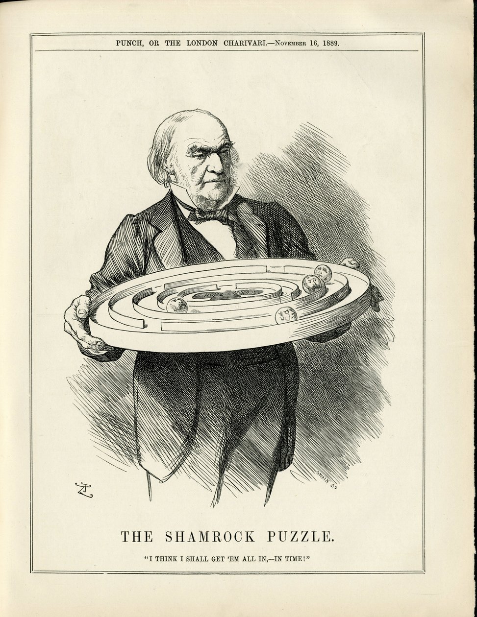 Illustration of John Tenniel (1820-1914) in Punch بواسطة جون تينيل