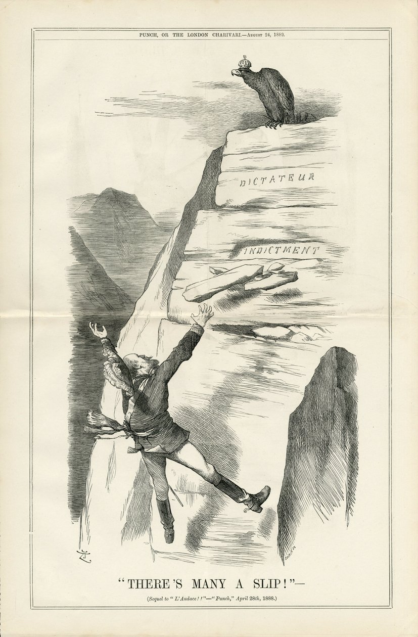 Illustration of John Tenniel (1820-1914) in Punch بواسطة جون تينيل