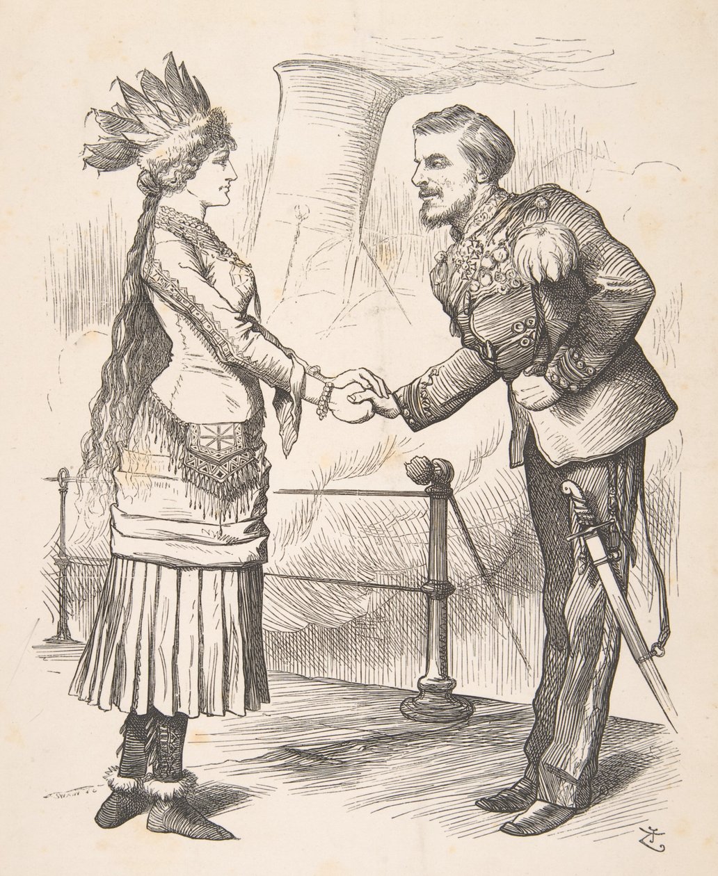 The Best of Friends must part Punch ، 28 سبتمبر 1878 ، 1878. بواسطة جون تينيل