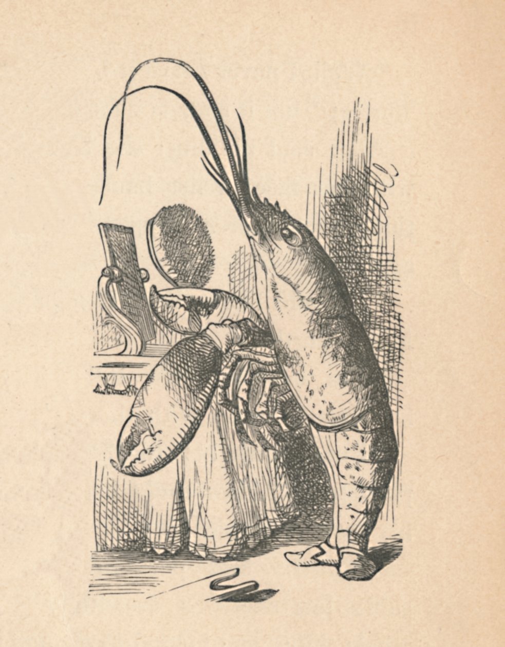 الكركند ، 1889 بواسطة جون تينيل