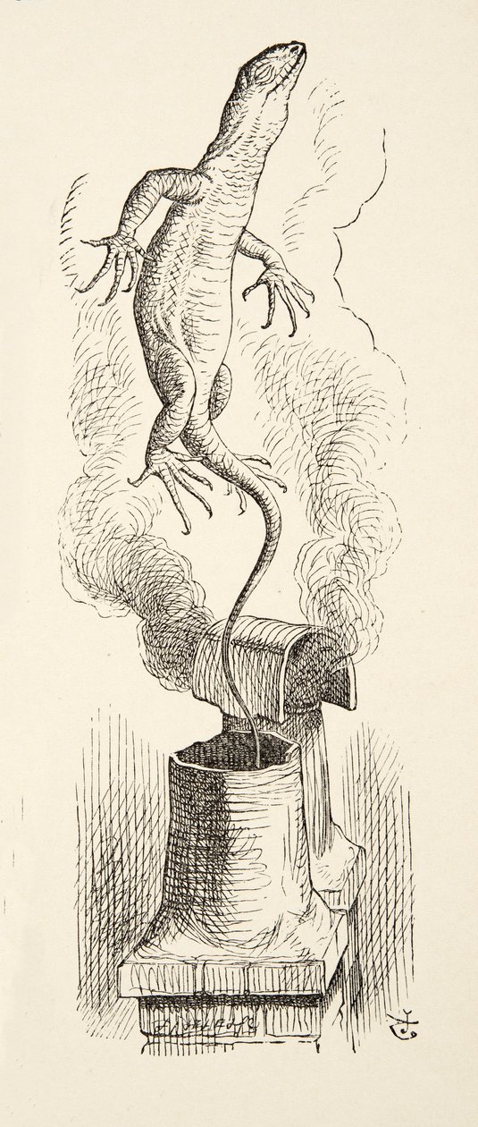 هناك مشروع قانون! ، من Alices Adventures in Wonderland بقلم لويس كارول (1832-98) ، حانة. 1891 بواسطة جون تينيل