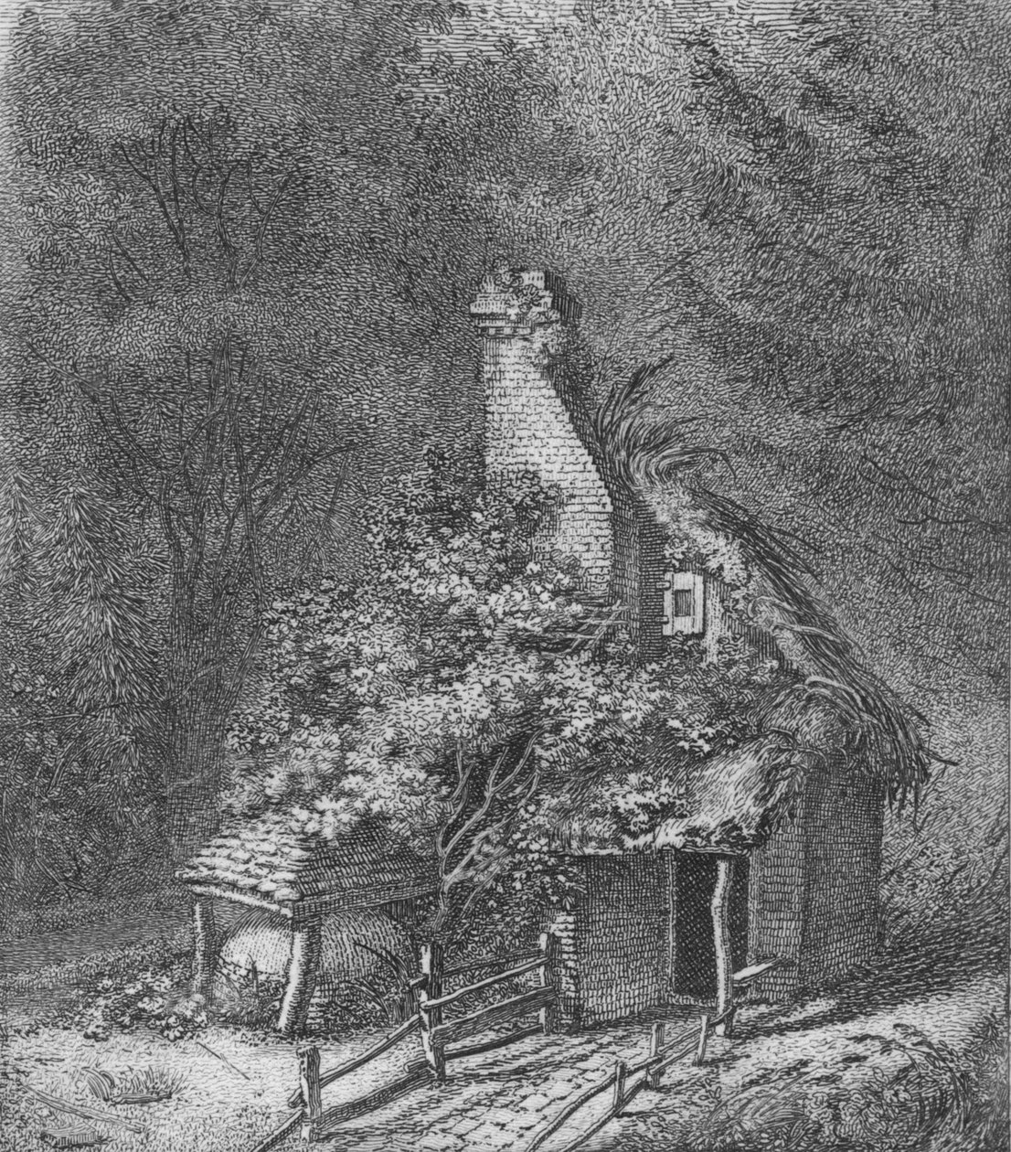 في كلاندون ، ساري ، 1797 بواسطة جون توماس سميث