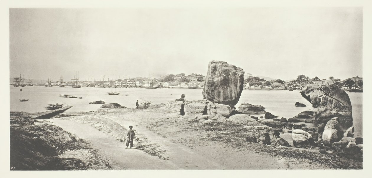 أموي هاربور ، ج. 1868. بواسطة جون طومسون
