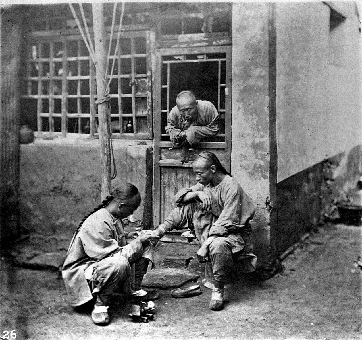 الصين ، باديكير ، حوالي 1870 (صورة) بواسطة جون طومسون