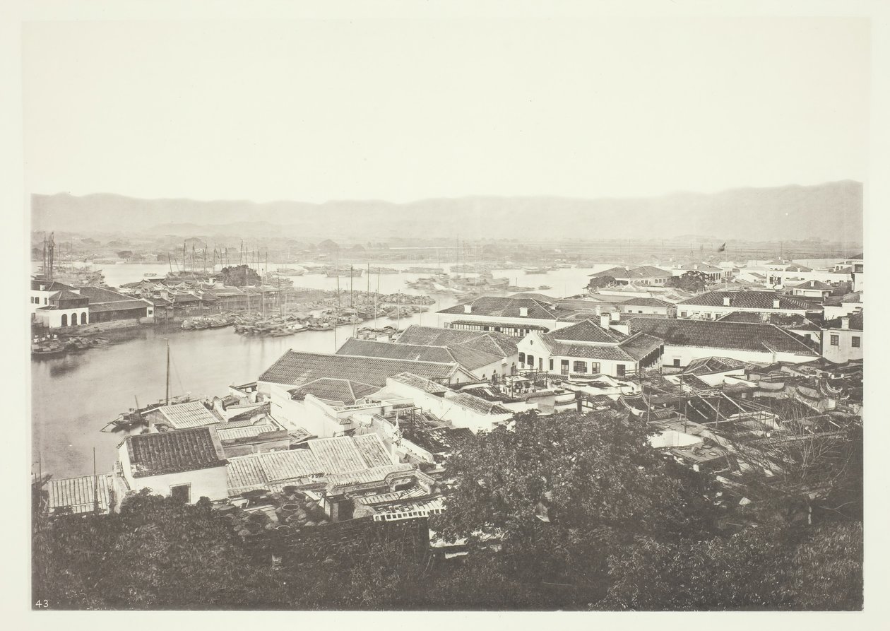 تسوية Foochow الأجنبية ، ج. 1868. بواسطة جون طومسون