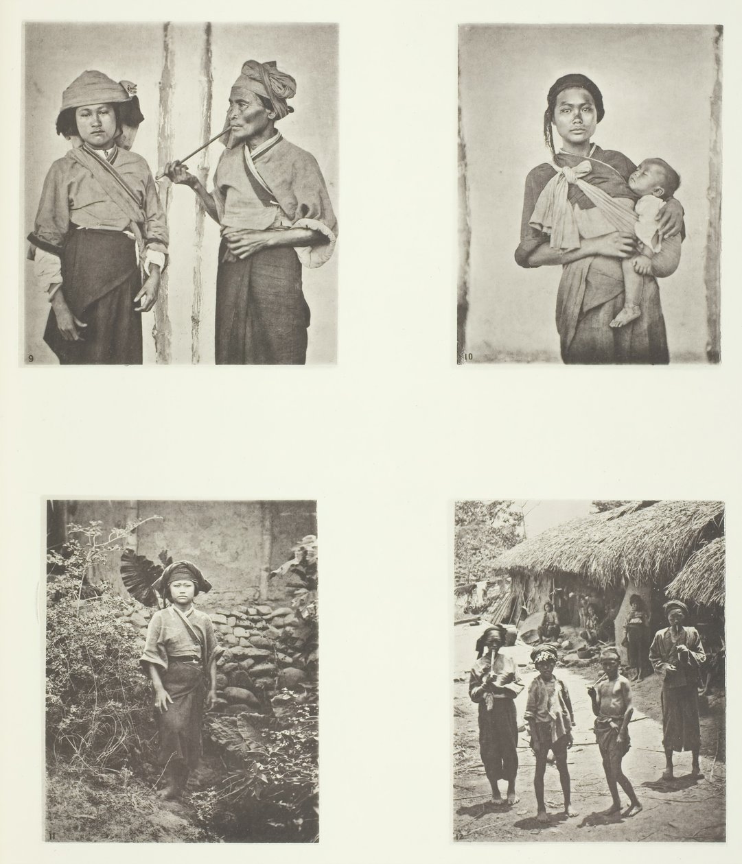 Pepohoan Women ، طريقة الحمل ، زي نساء Baksa ، لاكولي ، ج. 1868. بواسطة جون طومسون