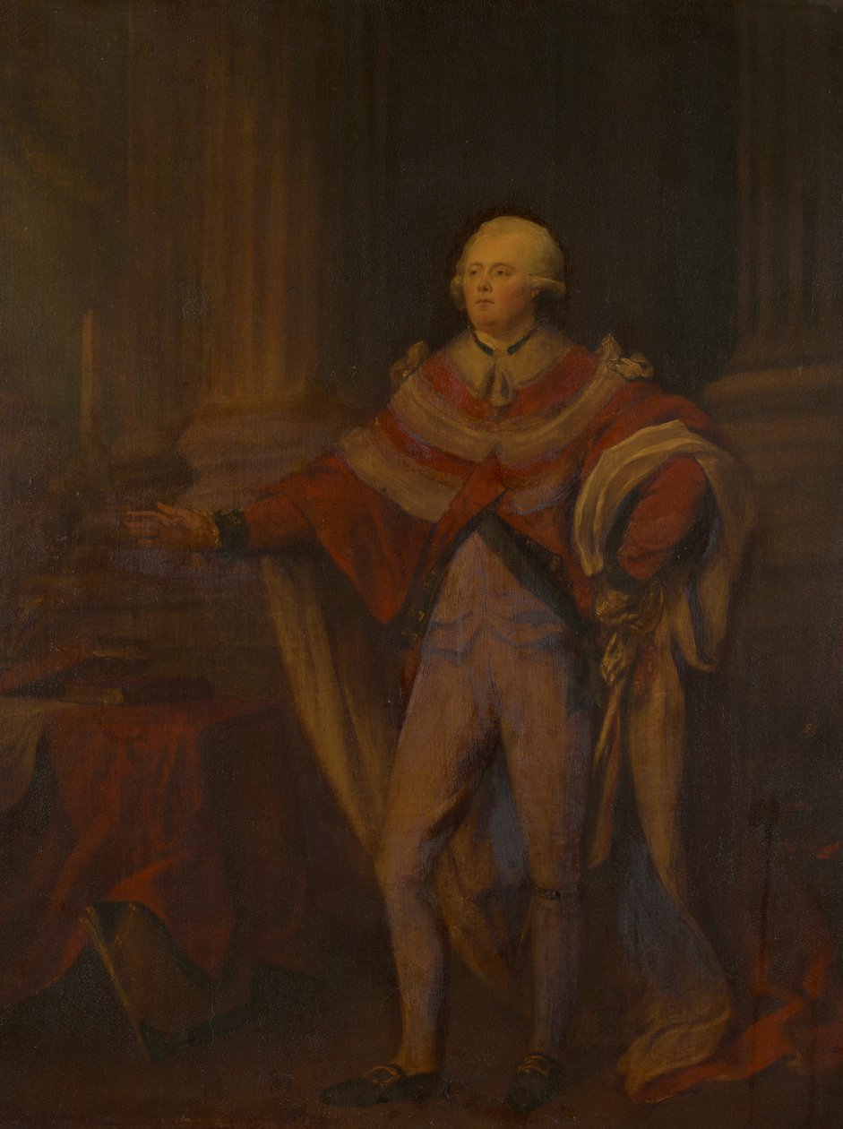 جورج نوجنت تمبل جرينفيل ، مركيز باكنجهام الأول واللورد ملازم إيرلندي (1753-1818) بواسطة جون ترمبل