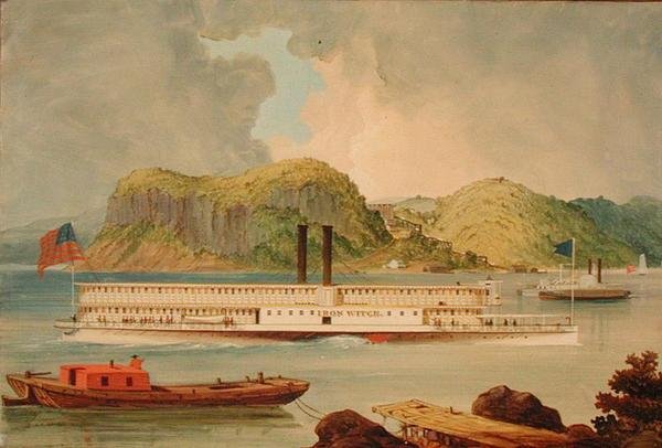 The Steamboat ، "Iron Witch" (زيت على الكتان) بواسطة جون ف. كورنيل