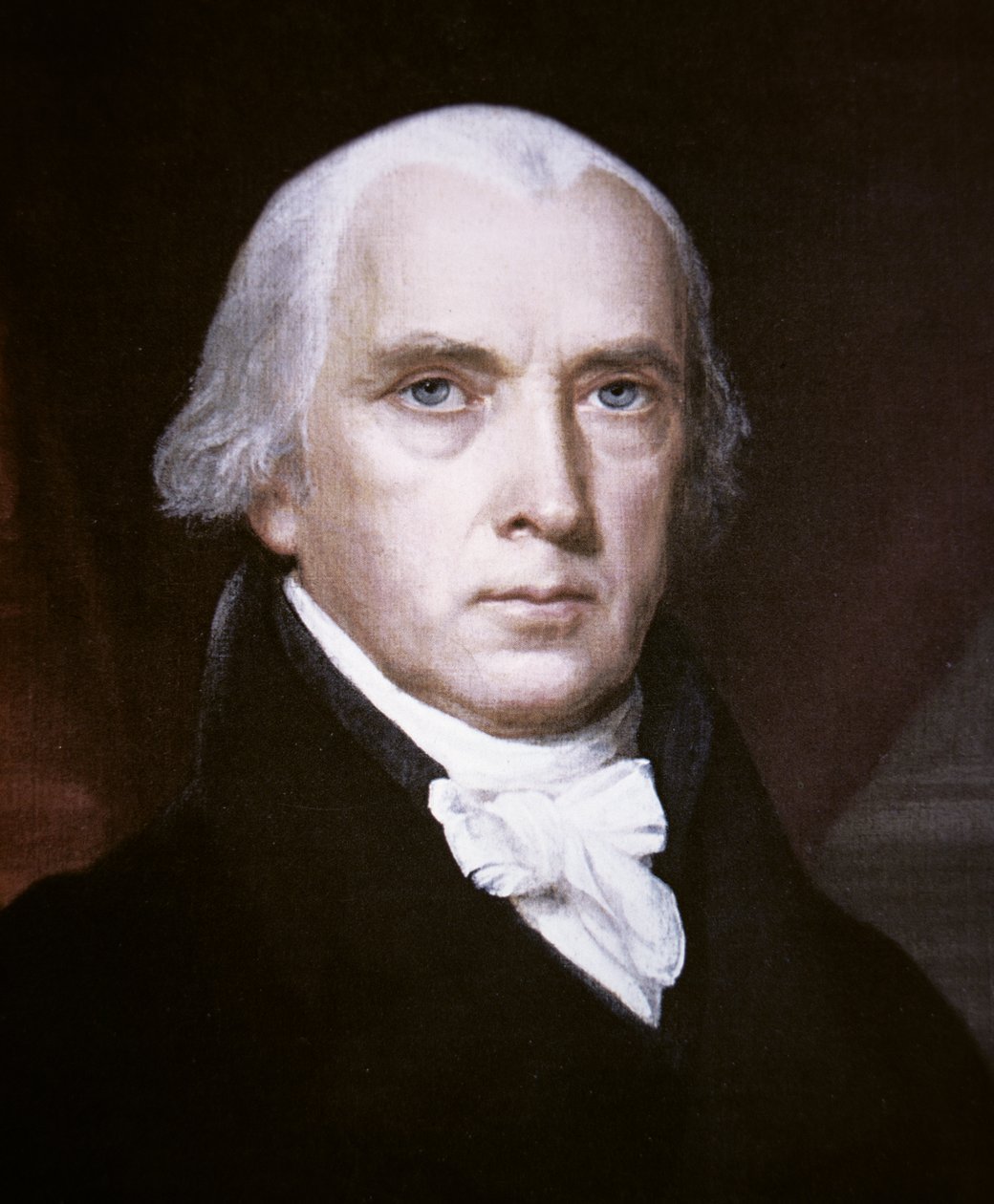 James Madison (1751-1836) (colour litho) بواسطة جون فانديرلين