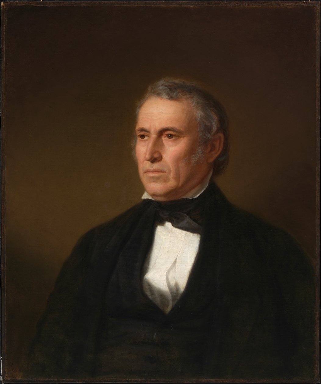 زاكاري تايلور ، ج. 1850-1852. بواسطة جون فانديرلين