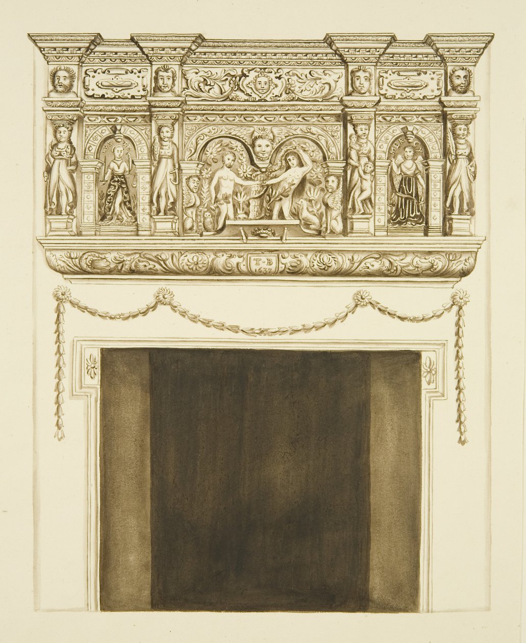 Chimneypiece in Mr. Willis