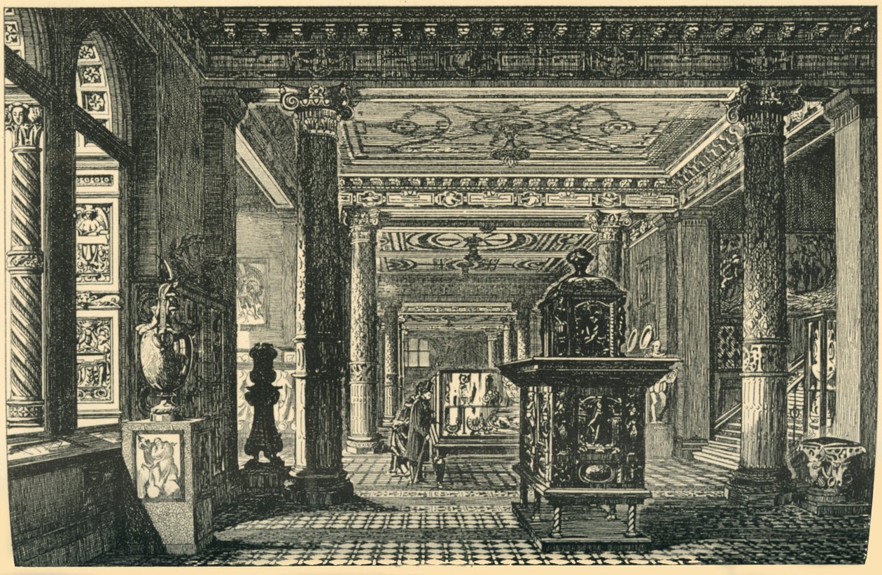 معرض الخزف ، متحف جنوب كنسينغتون ، c1876 ، 1881. بواسطة جون واتكينز