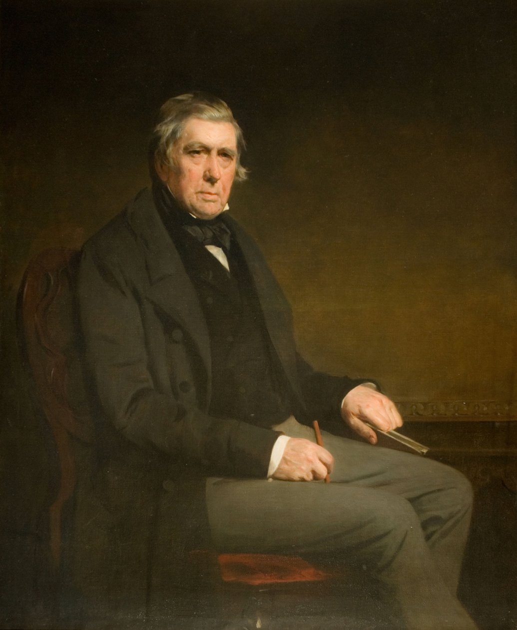 صورة لديفيد كوكس 1783-1859. بواسطة جون واتسون جوردون