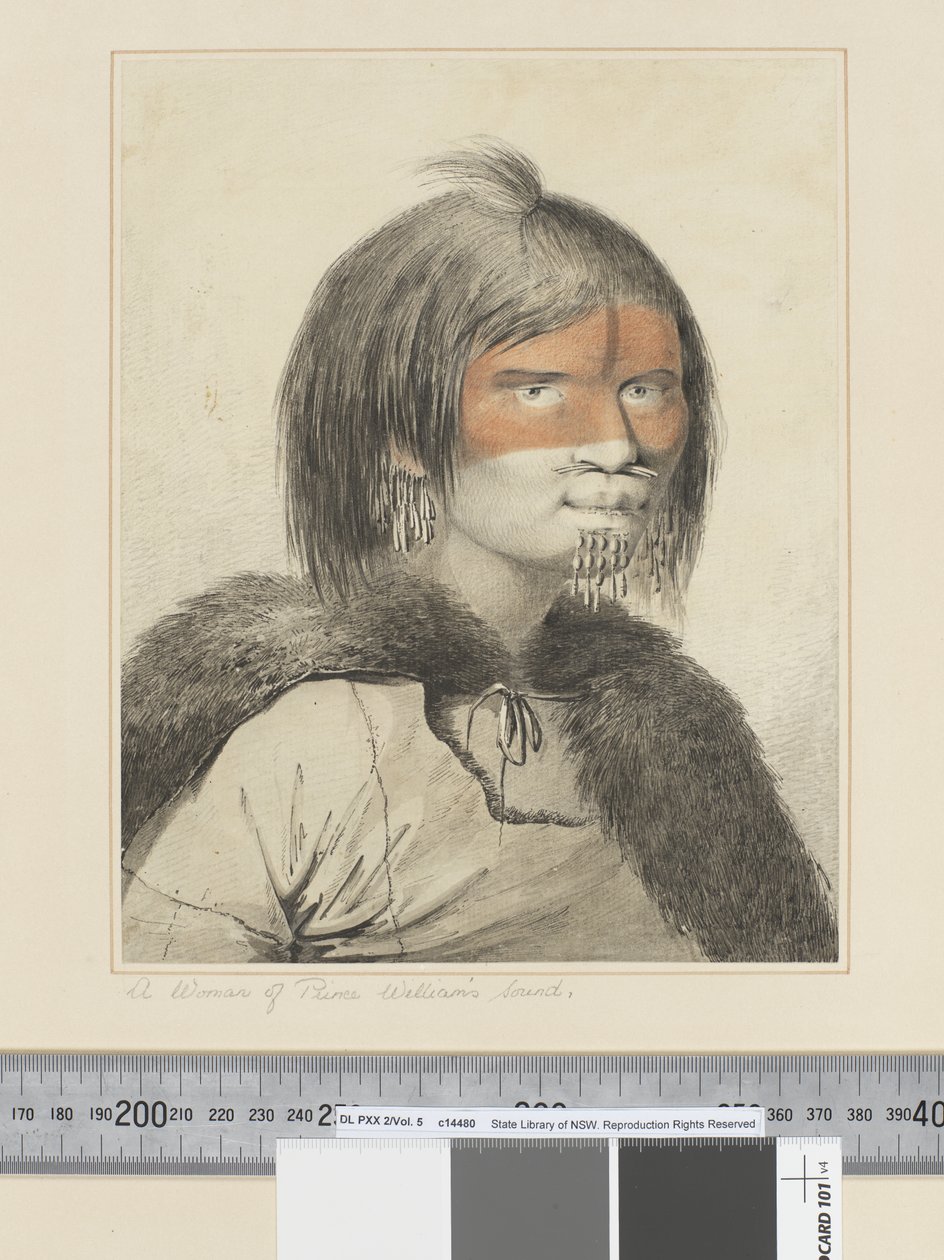 F.27 امرأة من صوت الأمير ويليام ، حوالي 1773 - 84 (ألوان مائية) بواسطة جون ويبر
