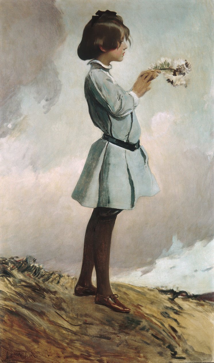 جيرالدين راسل ، 1902 أو 1903. بواسطة جون وايت الكسندر