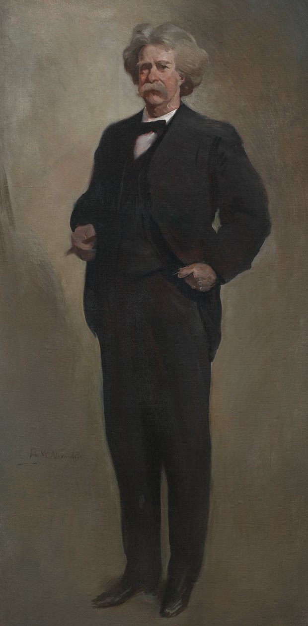 صموئيل ل. كليمنس مارك توين ، 1912 أو 1913. بواسطة جون وايت الكسندر
