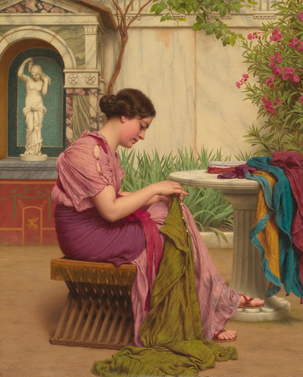 غرزة مجانية ، أو غرزة في الوقت المناسب ، 1917 بواسطة جون ويليام جودوارد