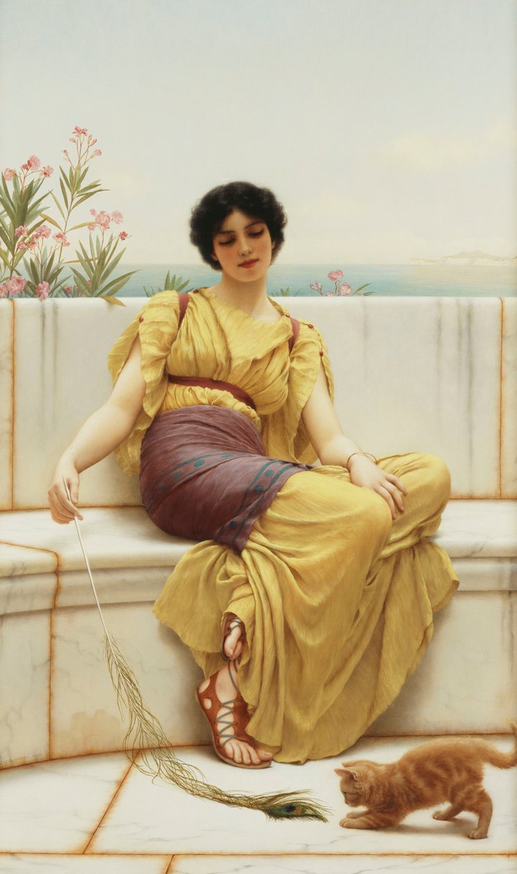الكسل ، 1900 بواسطة جون ويليام جودوارد