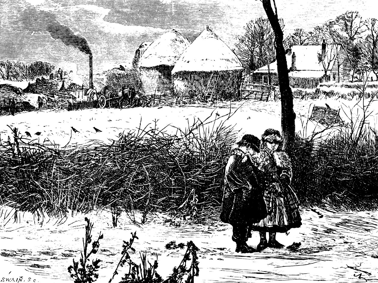 الشتاء ، 1860s. بواسطة جون ويليام نورث
