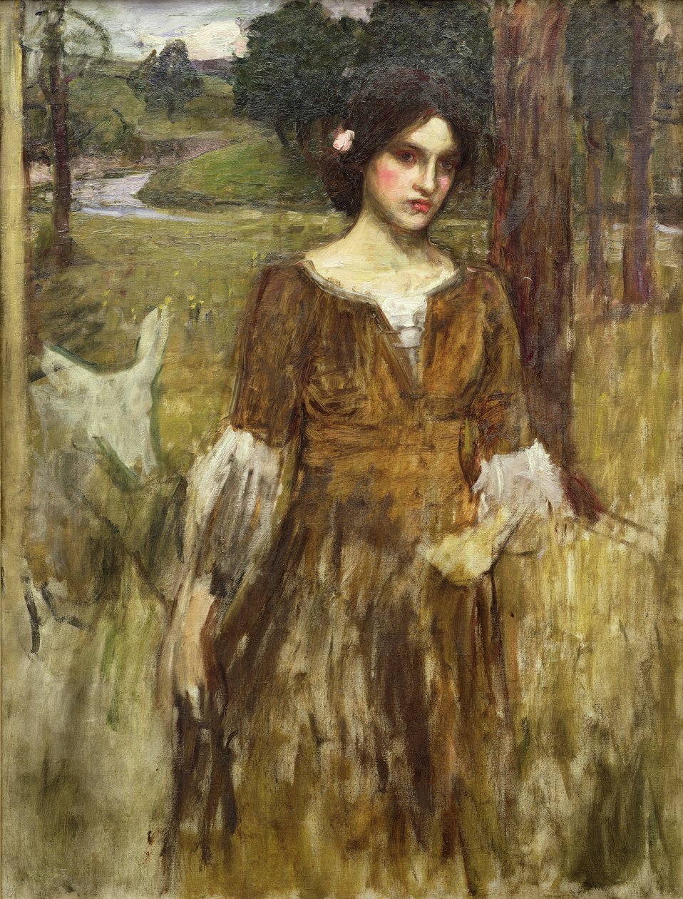 السيدة كلير ، c.1900 بواسطة جون وليام ووترهاوس