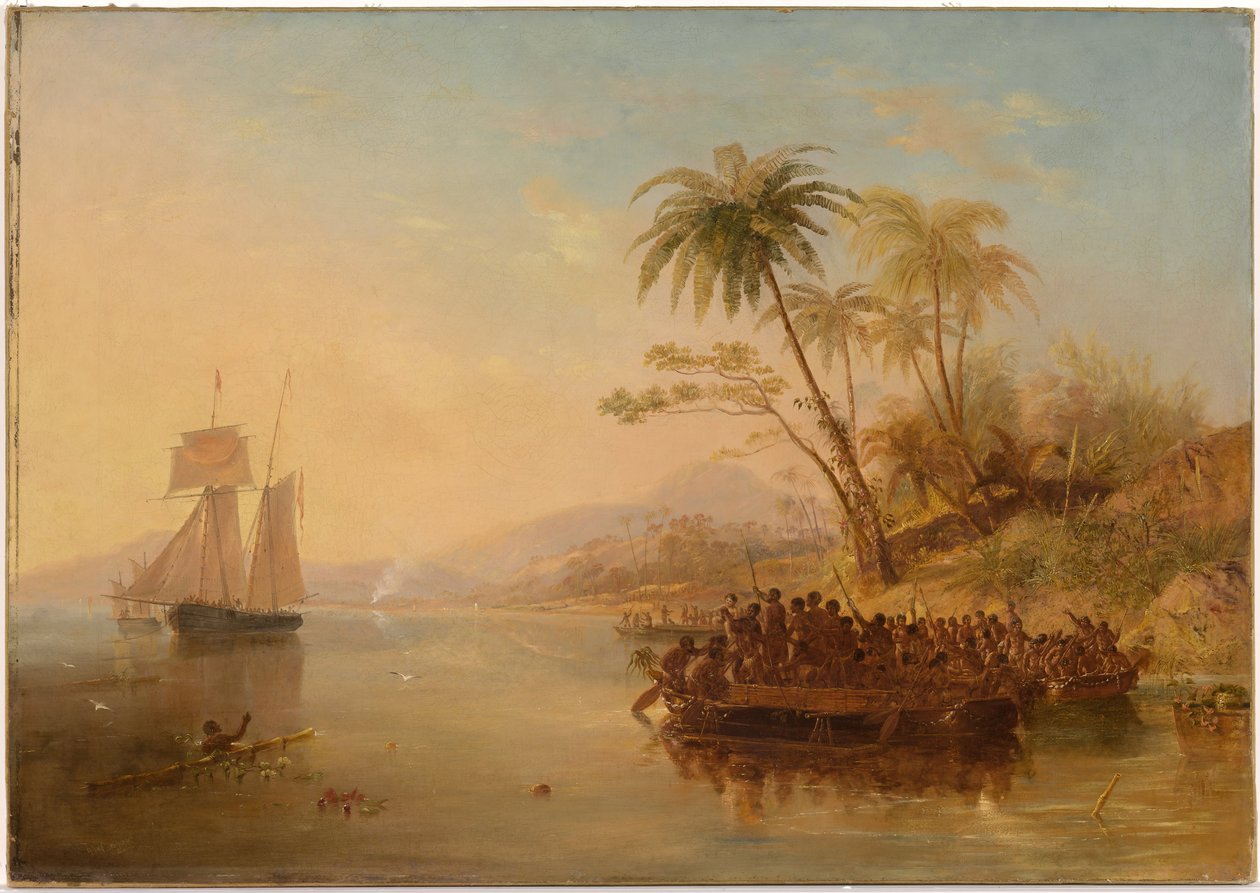 إنقاذ ويليام دولي ، 1841 بواسطة جون ويلسون كارمايكل