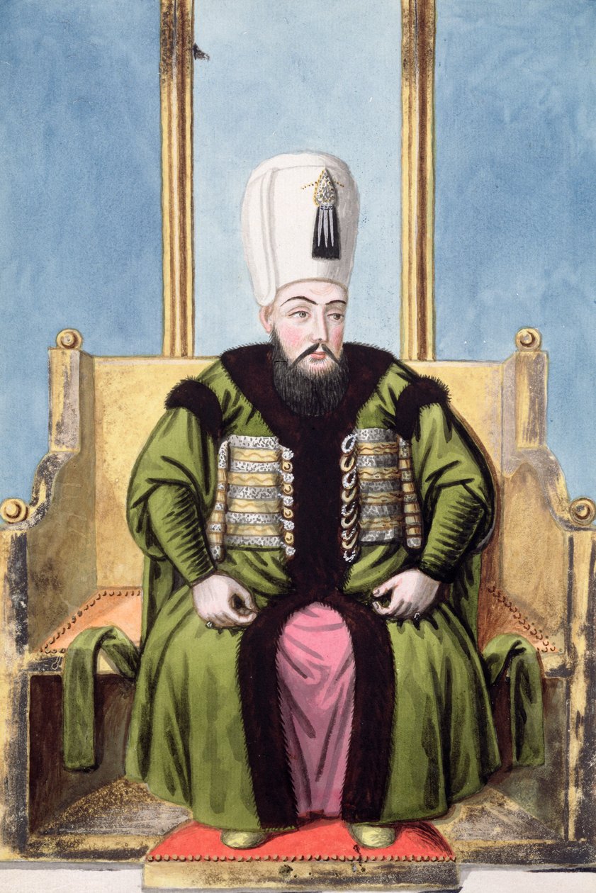 أحمد الأول ، الإمبراطور العثماني ، 1808 بواسطة جون يونغ