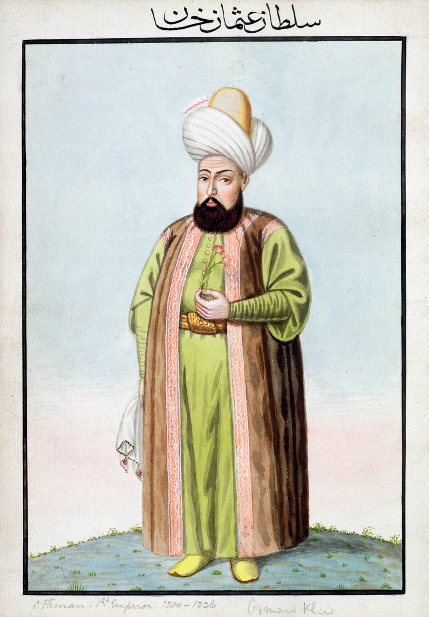 عثمان الأول ، الإمبراطور العثماني ، 1808 بواسطة جون يونغ