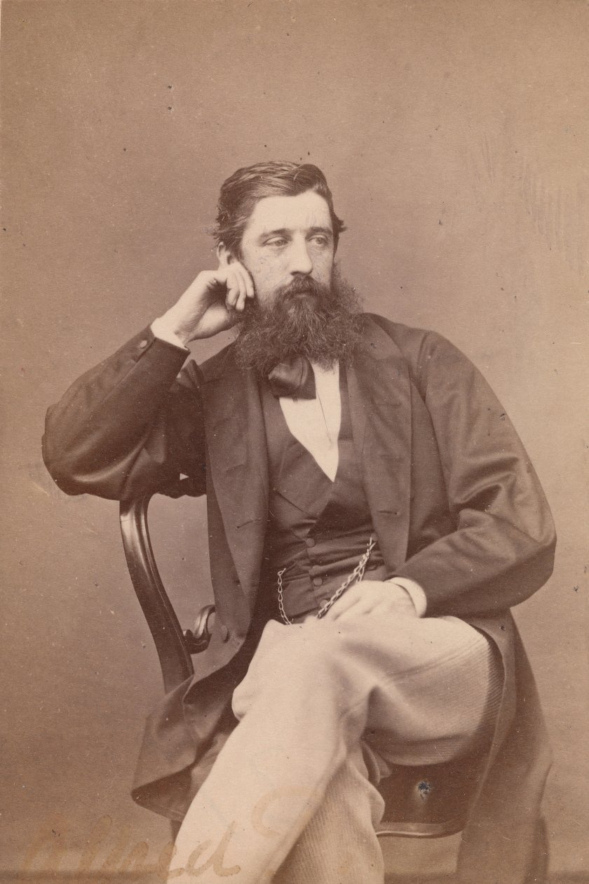ألفريد بيززي نيوتن ، 1860. بواسطة جون وتشارلز واتكينز