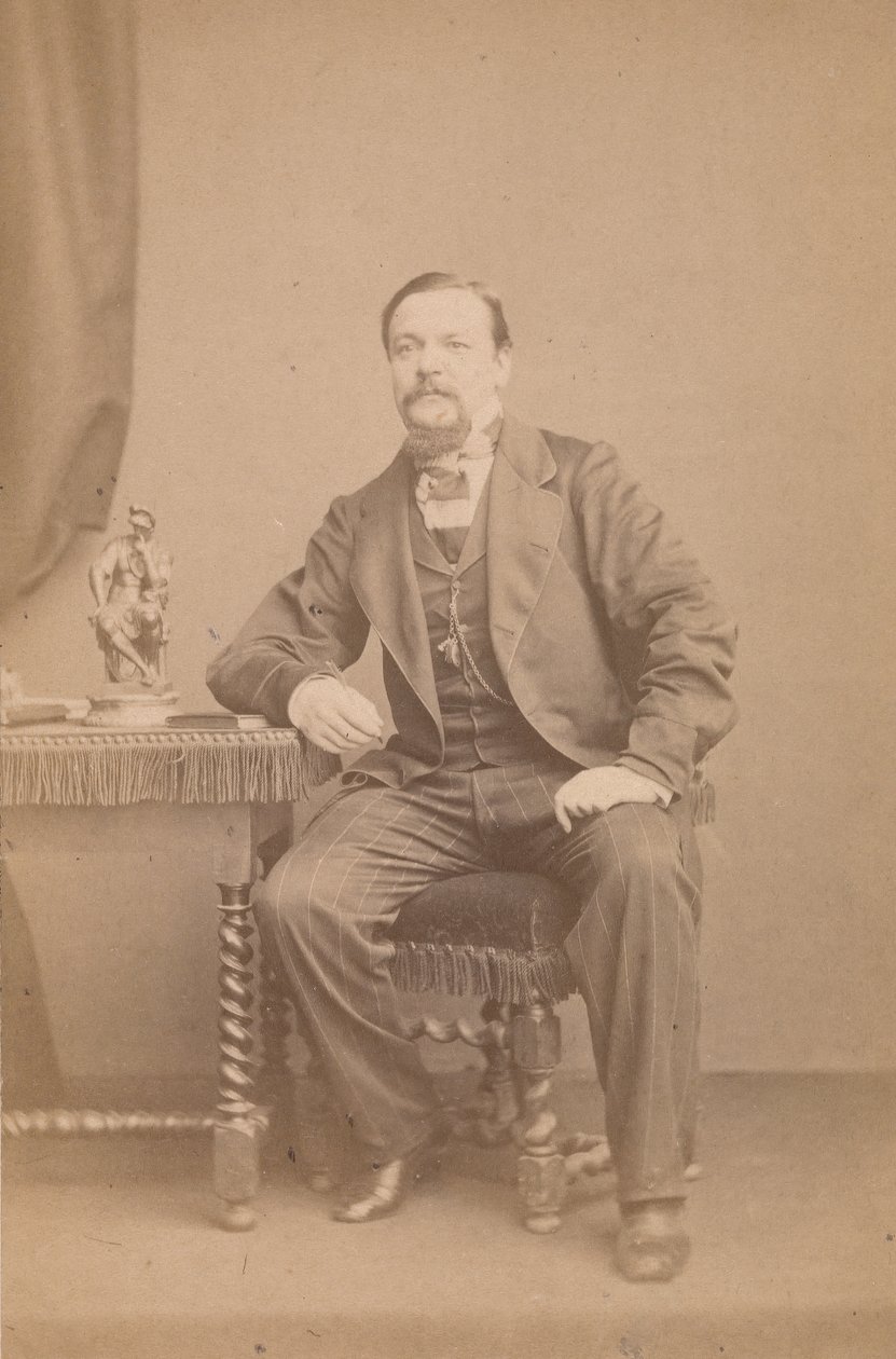 جورج أوغسطس سالا ، 1860. بواسطة جون وتشارلز واتكينز