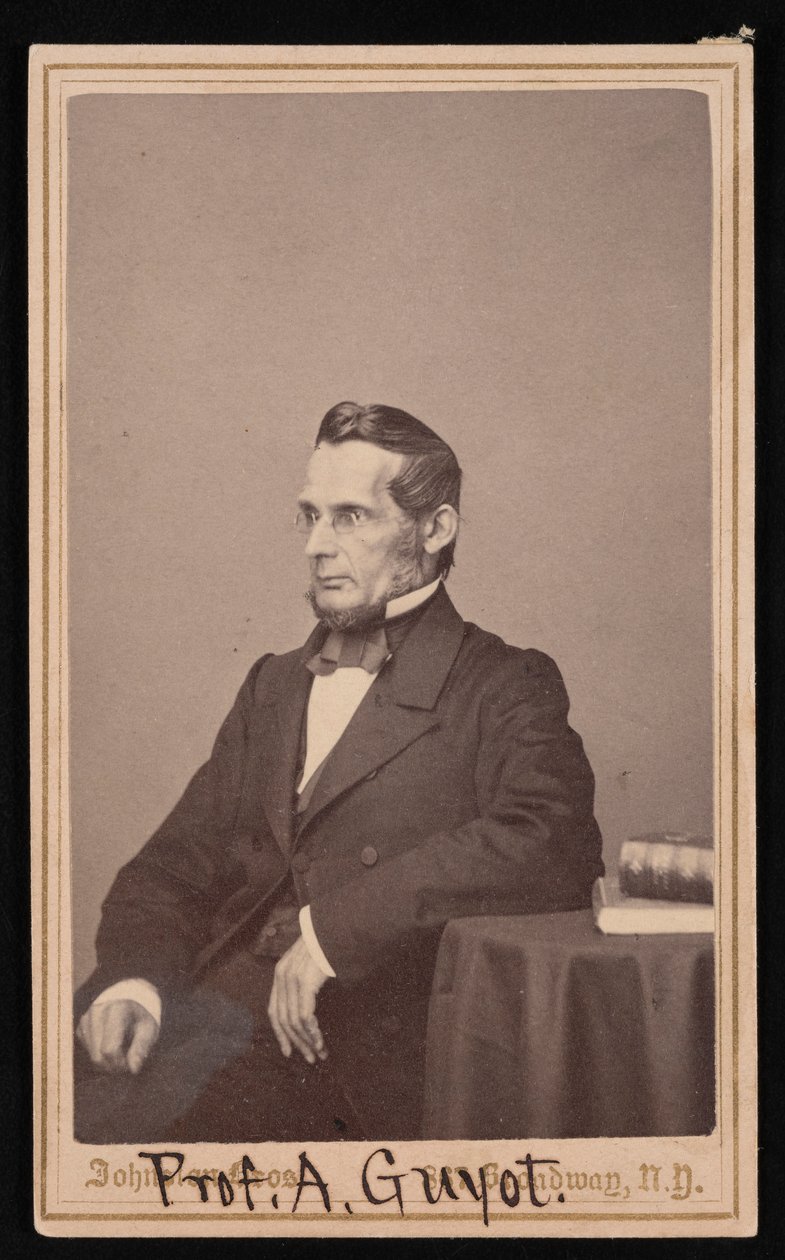 صورة أرنولد هنري جيو 1807-1884 ، قبل عام 1866. بواسطة جونستون بروس