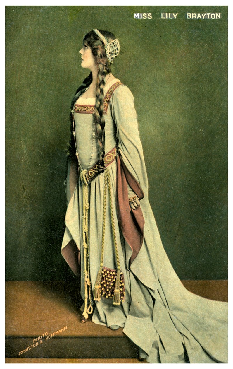 ليلي برايتون ، ممثلة بريطانية ، 1900-1919. بواسطة جونستون وهوفمان