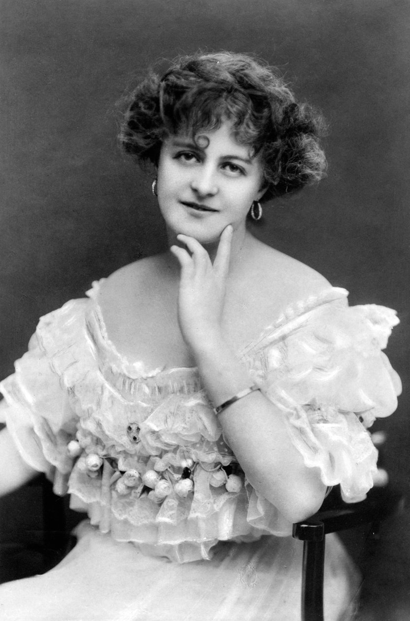 ماري ستودهولمي 1875-1930 ، ممثلة إنجليزية ، 1900. بواسطة جونستون وهوفمان
