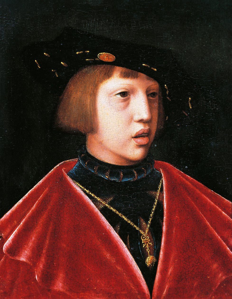 صورة تشارلز الخامس عندما كان طفلًا (Ghent بواسطة Joos van (Attr. To) Cleve