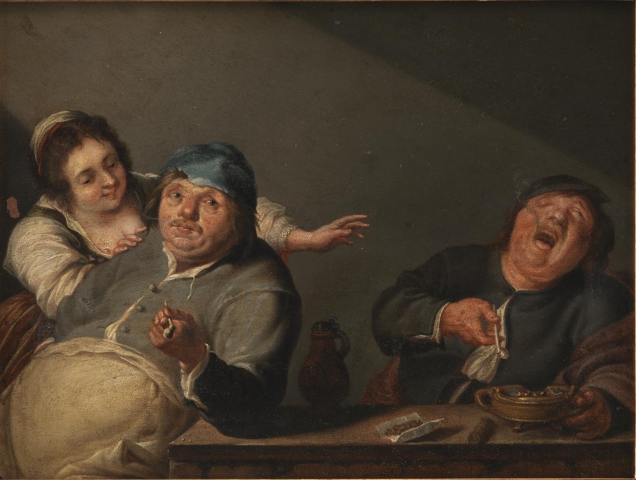 مدخنون بواسطة Joos van Craesbeeck