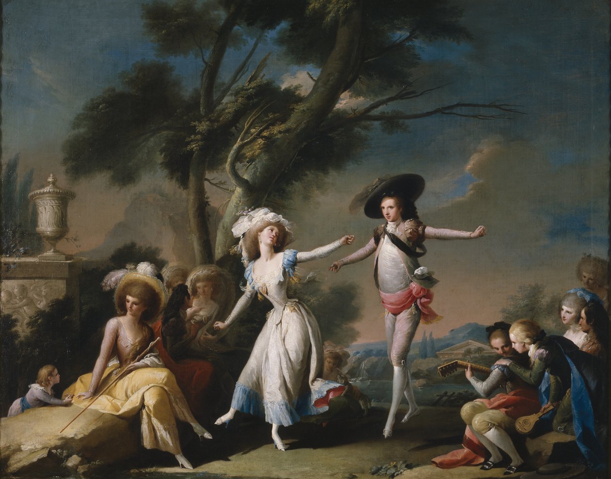 بوليرو ، ج. 1785 بواسطة خوسيه كامارون بورونات