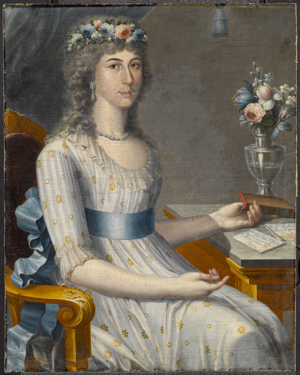 Doña María de los Dolores Gutiérrez del Mazo y Pérez، c.1796 بواسطة خوسيه كامبيتشي