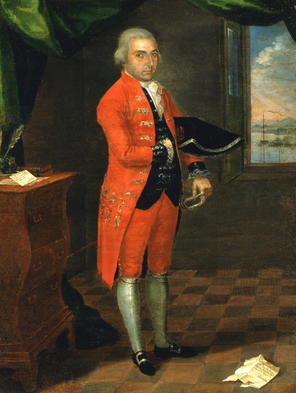 دون خوسيه ماس فيرير ، كاليفورنيا. 1795. بواسطة خوسيه كامبيتشي