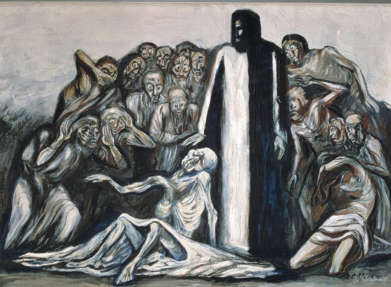 Die Auferweckung des Lazarus بواسطة خوسيه كليمنتي أوروزكو