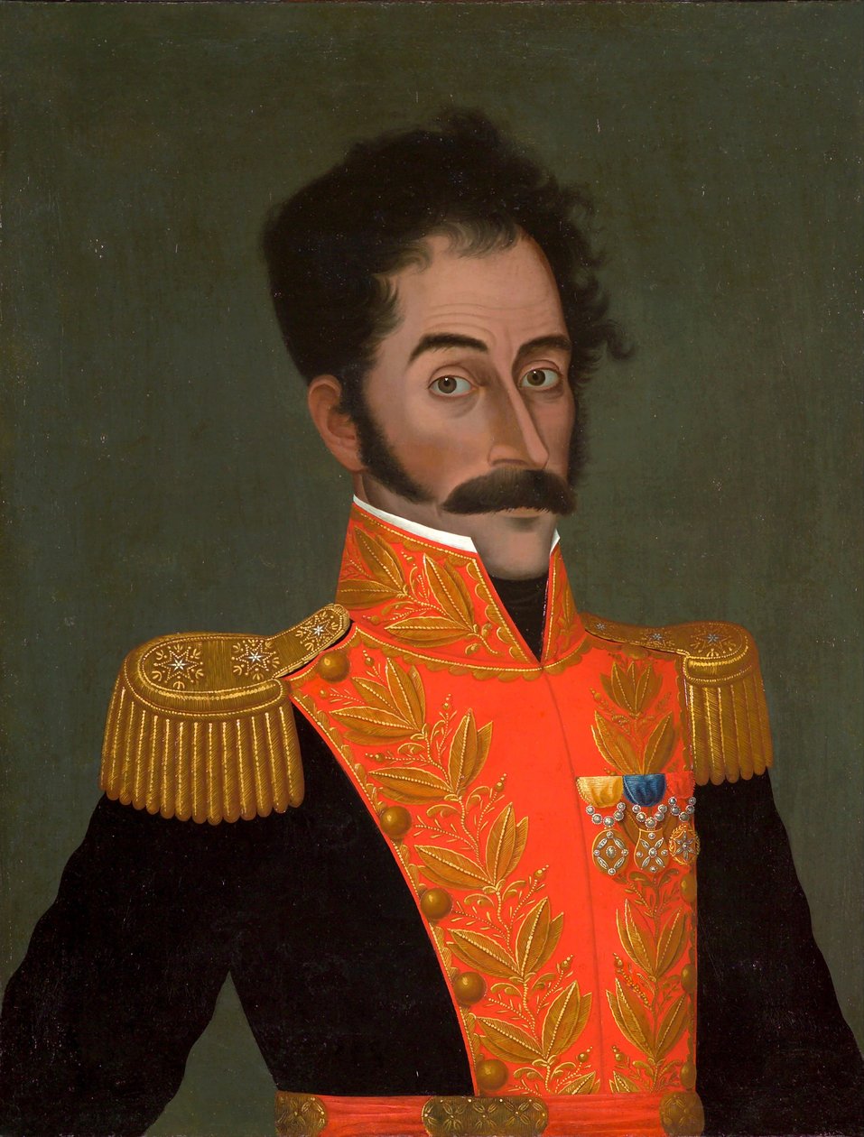 صورة سيمون بوليفار ، ج. 1823 بواسطة خوسيه جيل دي كاسترو