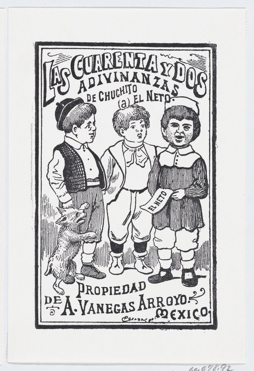 اثنان وأربعون تخمينًا ، كاليفورنيا. 1900-1910. ، كاليفورنيا. 1900-1910. بواسطة خوسيه غوادالوبي بوسادا