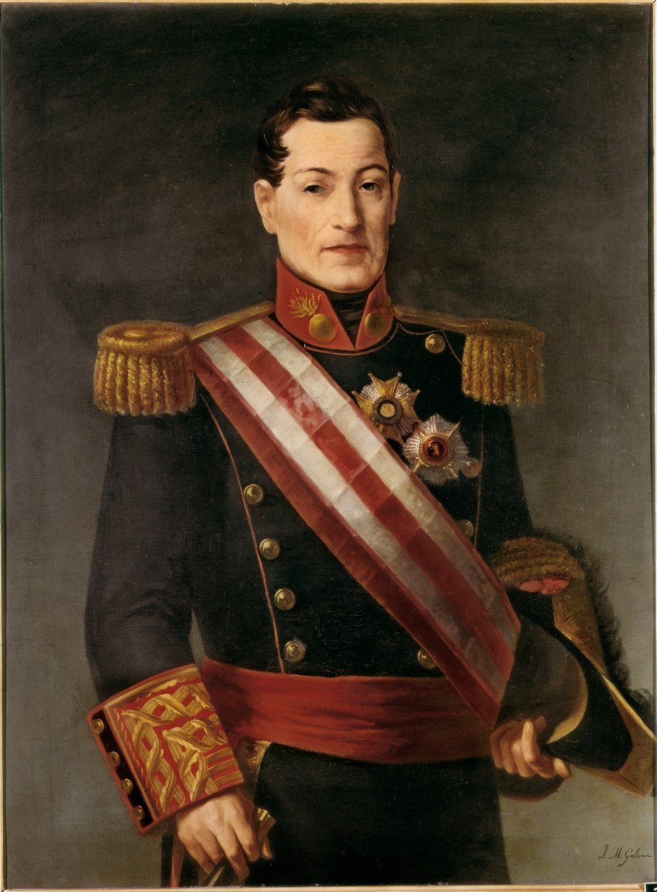 صورة إلديفونسو دييز دي ريفيرا ، كونت المودوفار (1777-1846) ، سياسي وعسكري إسباني. لوحة لخوسيه ماريا جالفان واي كانديلا (1837-1899) من القرن التاسع عشر بواسطة خوسيه ماريا جالفان إي كانديلا