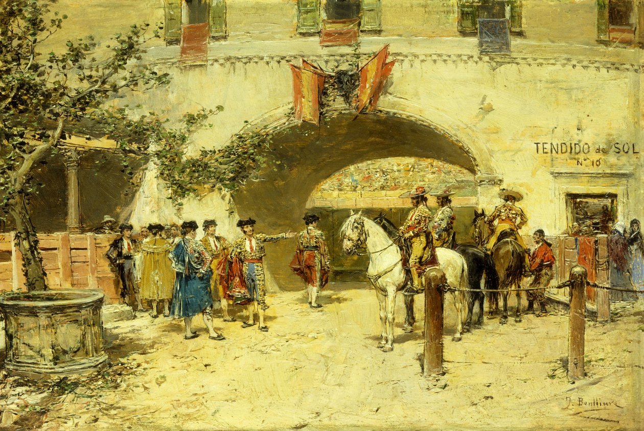 دخول الحلبة بواسطة Jose Benlliure y Gil
