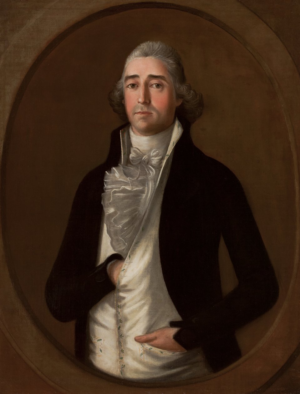 صورة لرجل غير معروف ، 1778 بواسطة Jose Francisco Xavier de Salazar y Mendoza