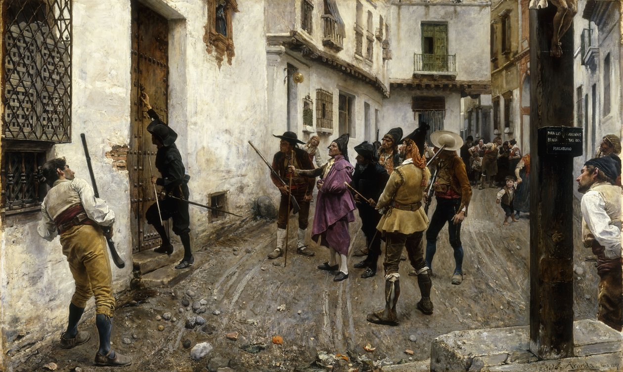 يسود العدل ، 1887 بواسطة خوسيه جيمينيس أراندا