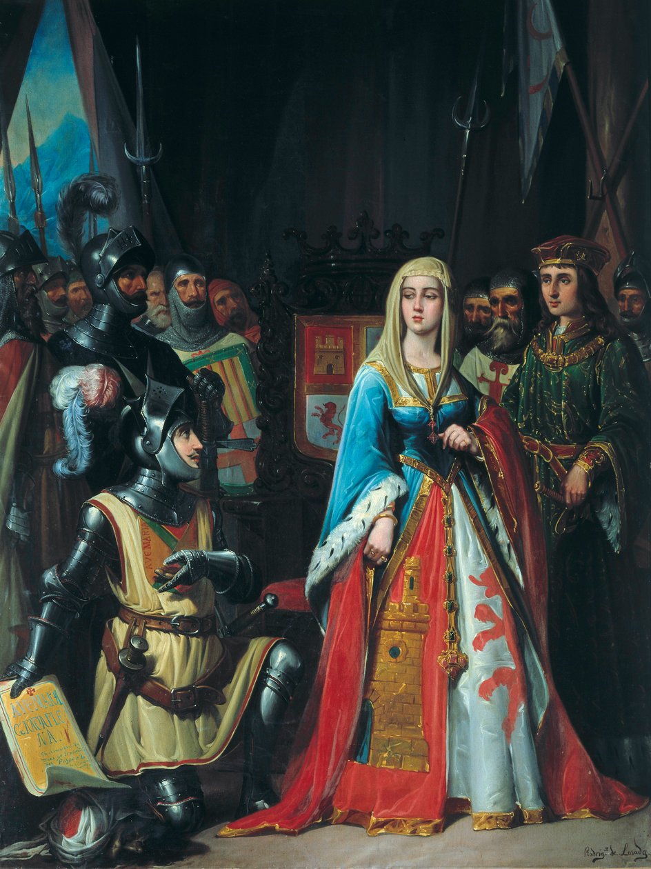 الاسترداد: استسلام مدينة غرناطة بتاريخ 2/1/1492 م بواسطة خوسيه ماريا رودريجيز دي لوسادا